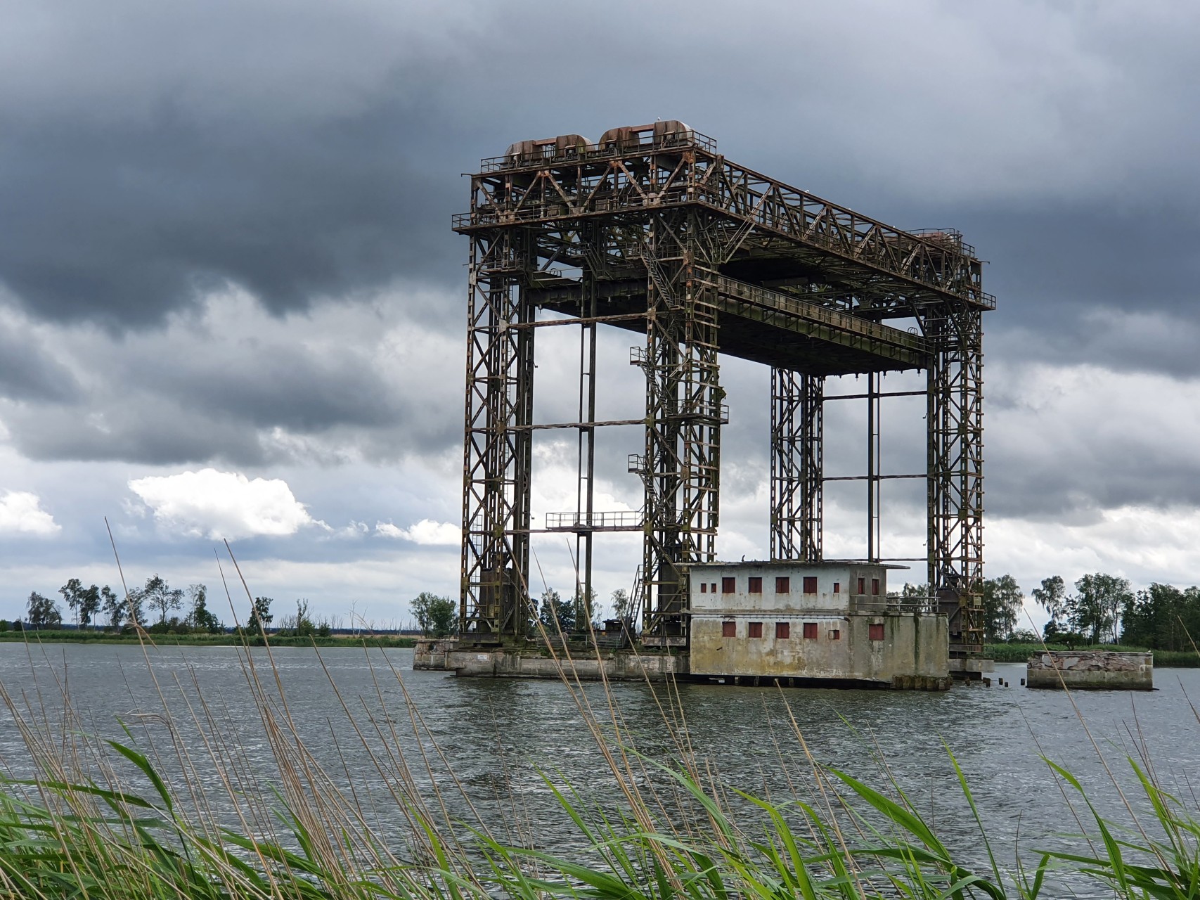 Die Hubbrücke von Karnin